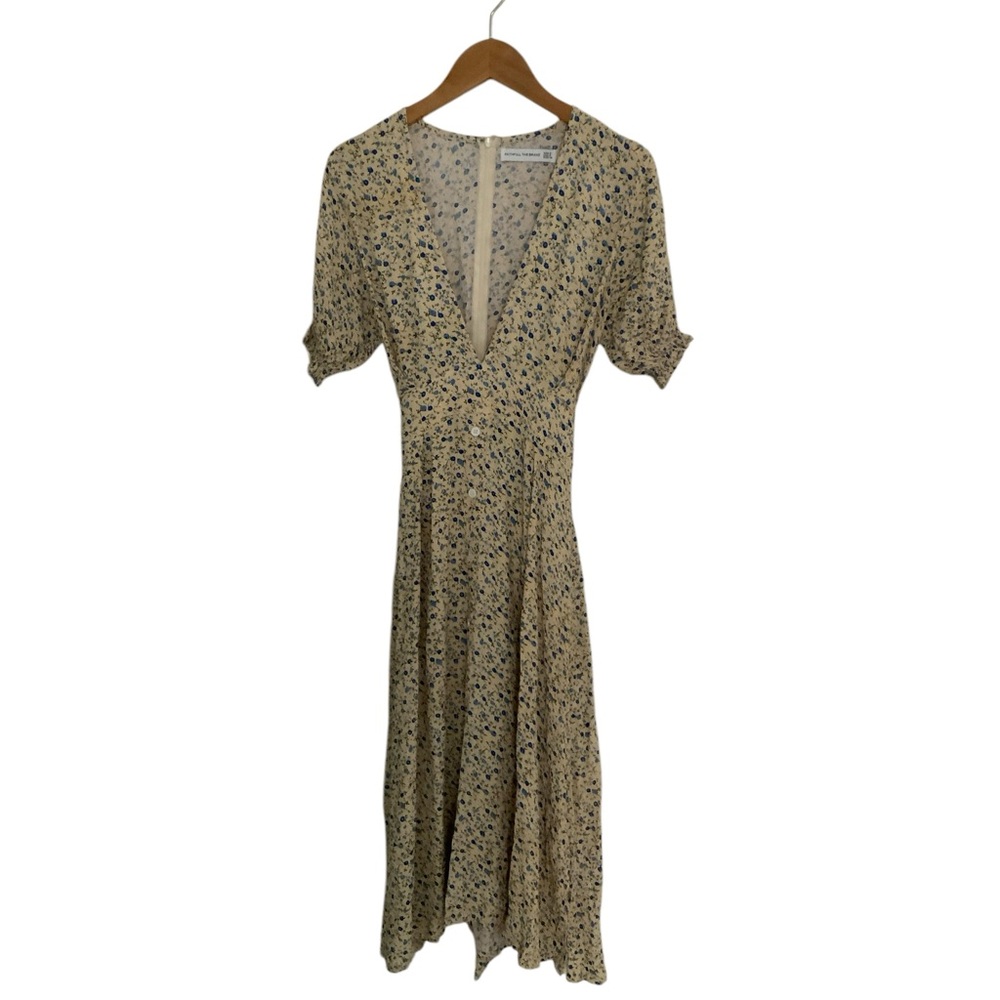 Faithfull The Brand Dress Size 2 XS Farah Midi Floral